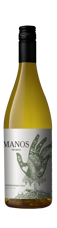 Bottle shot - Manos Negras, Chardonnay, Los Arboles, Uco Valley, Mendoza, Argentina