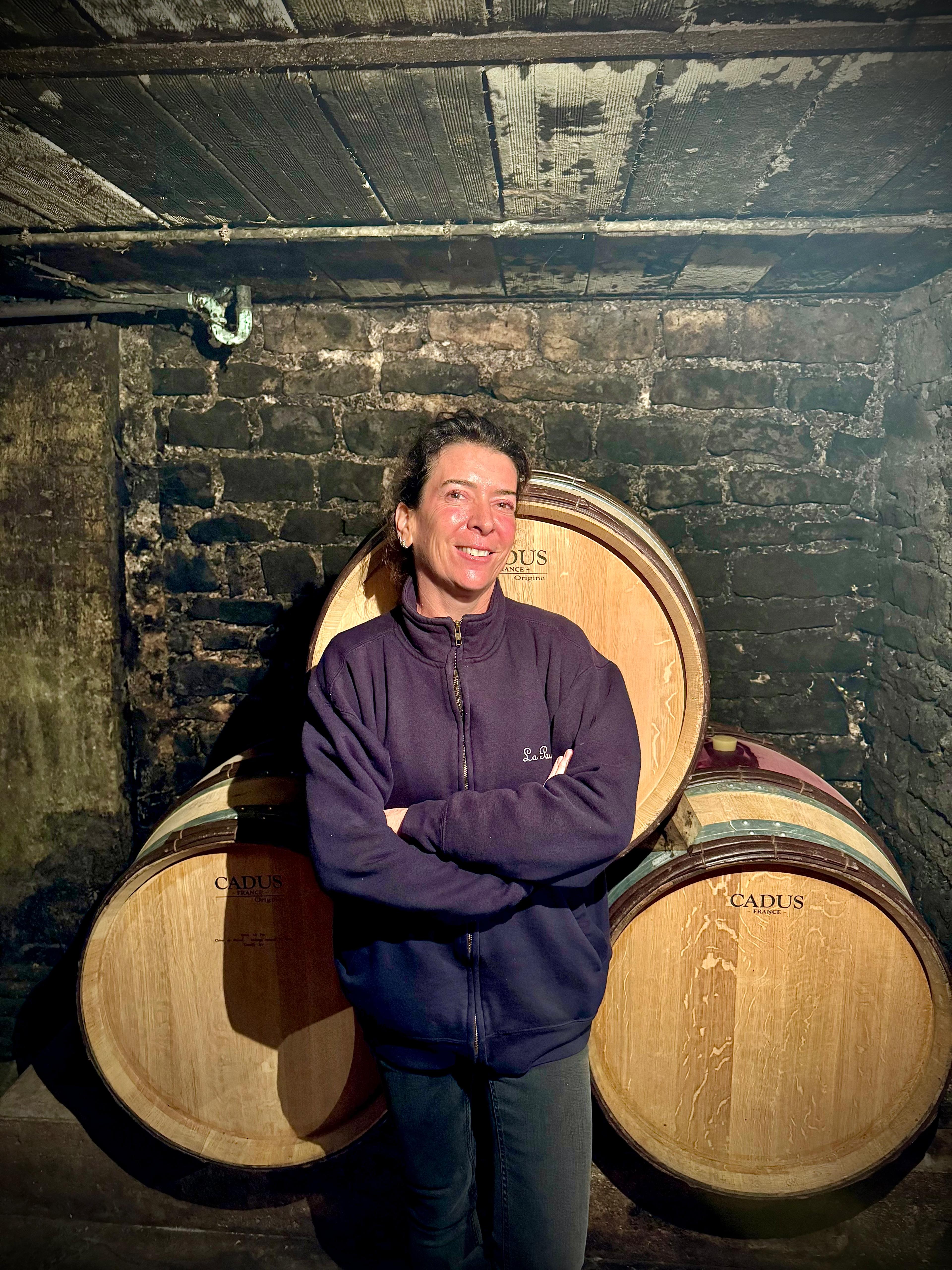 Alexandrine Roy at Domaine Marc Roy.